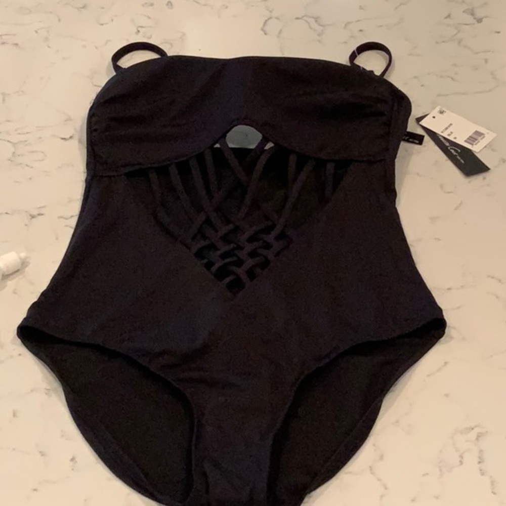 Kenneth Cole One piece cut out swimsuit